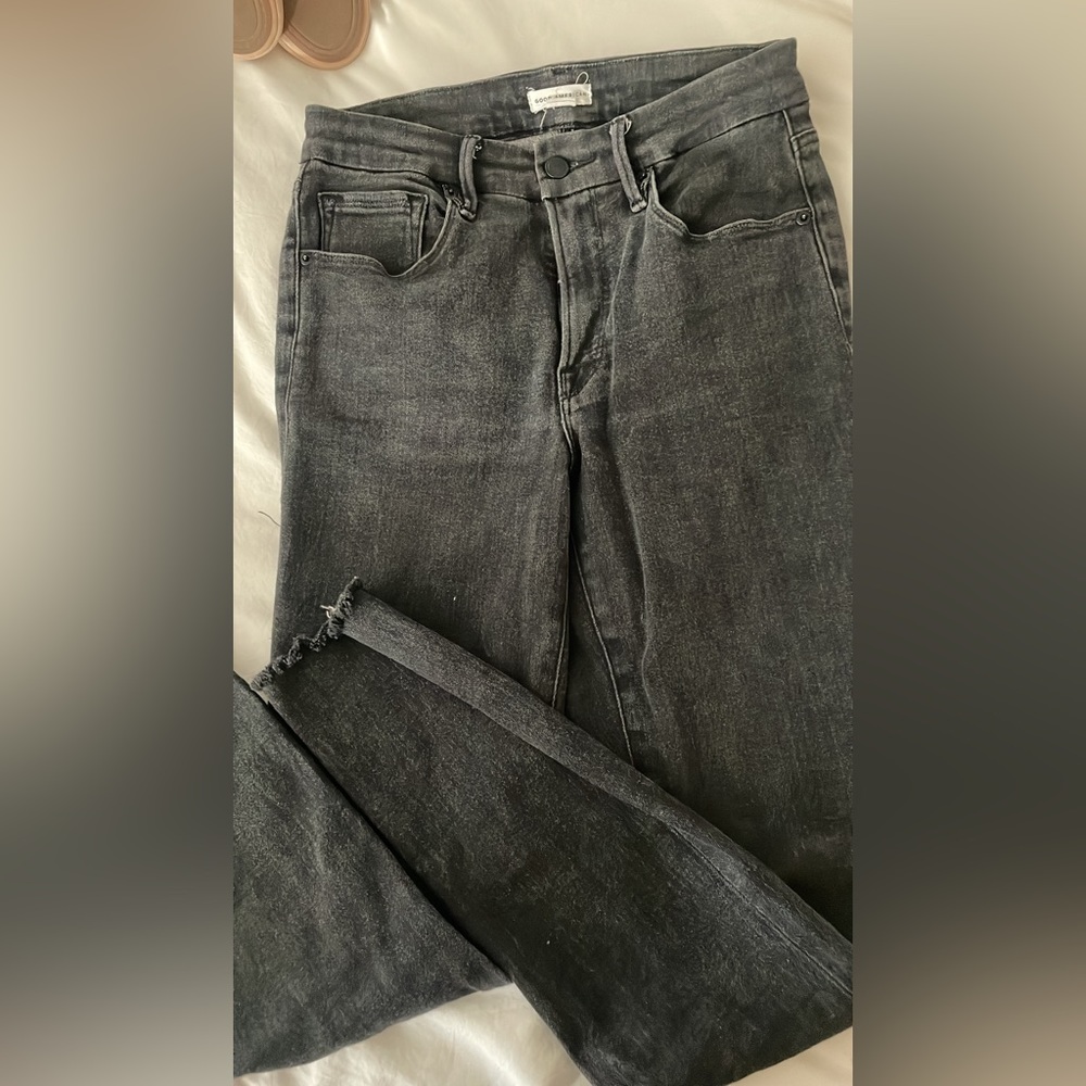 Good American High Rise Skinny Jeans